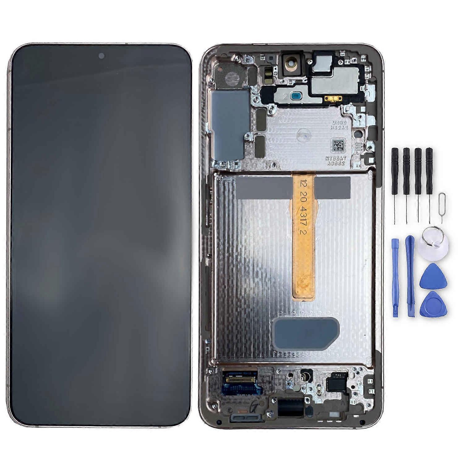 三星液晶显示器完整单元GH82-27500D适用于Galaxy S22 Plus 5G玫瑰金