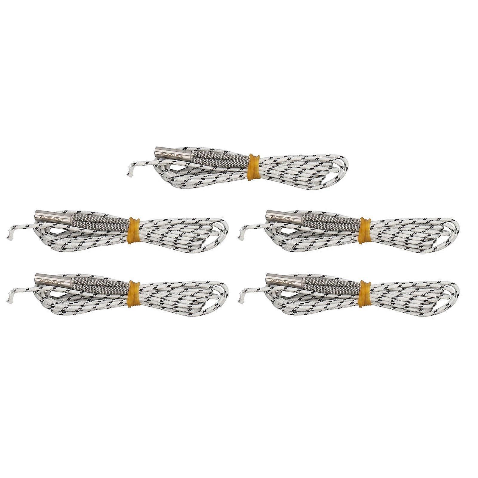 5 PC 3D σωλήνας 50W από ανοξείδωτο χάλυβα επικεφαλής νικελίου χρωμίου καλώδιο 3D θερμαντήρας κασετών ράβδων θέρμανσης εκτυπωτών