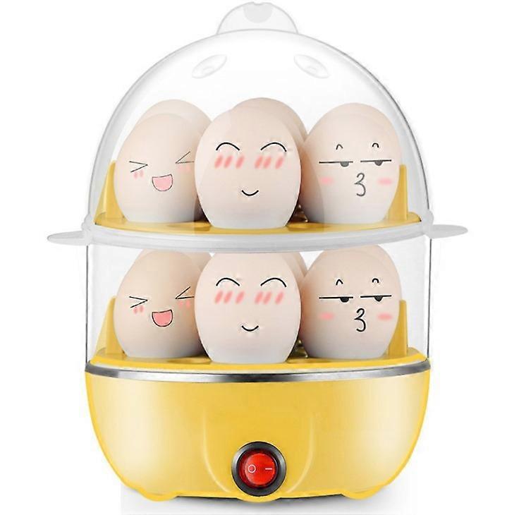 Double-layer Household Egg Cooker, Steamed Egg Mini Stainless Steel Breakfast Machine