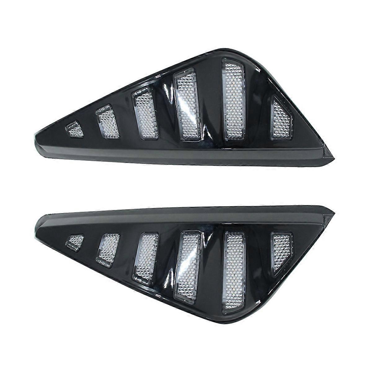 For Nissan Sentra Sylphy 2023 2024 LED Daytime Running Lights White DRL Amber Turn Signal Fog Lamp 3