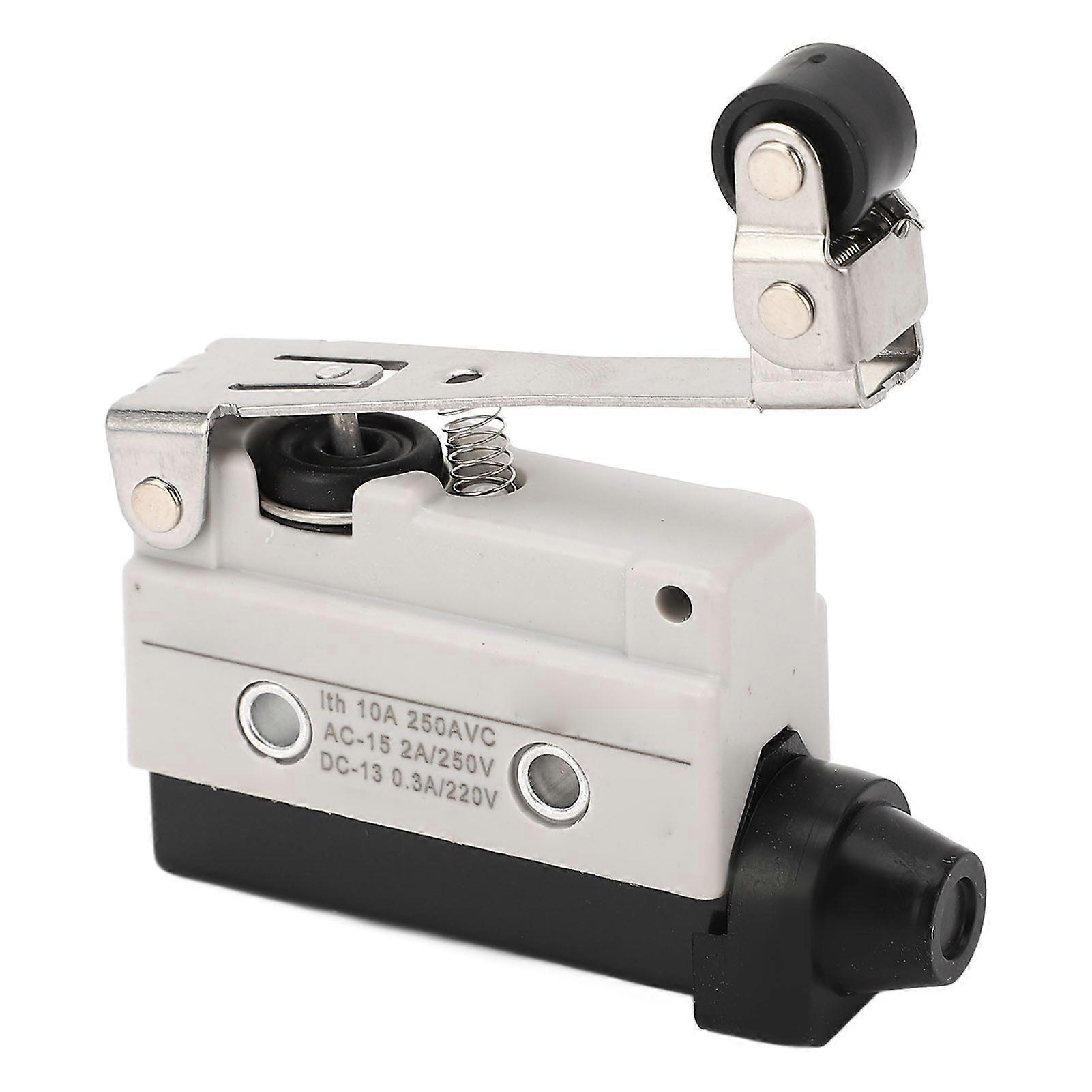 2pcs Roller Limit Switch Micro Switch 200OF 60RF 11PT 3OT 2.4MD 50±1.2OP NO+NC 250V AC for Machine