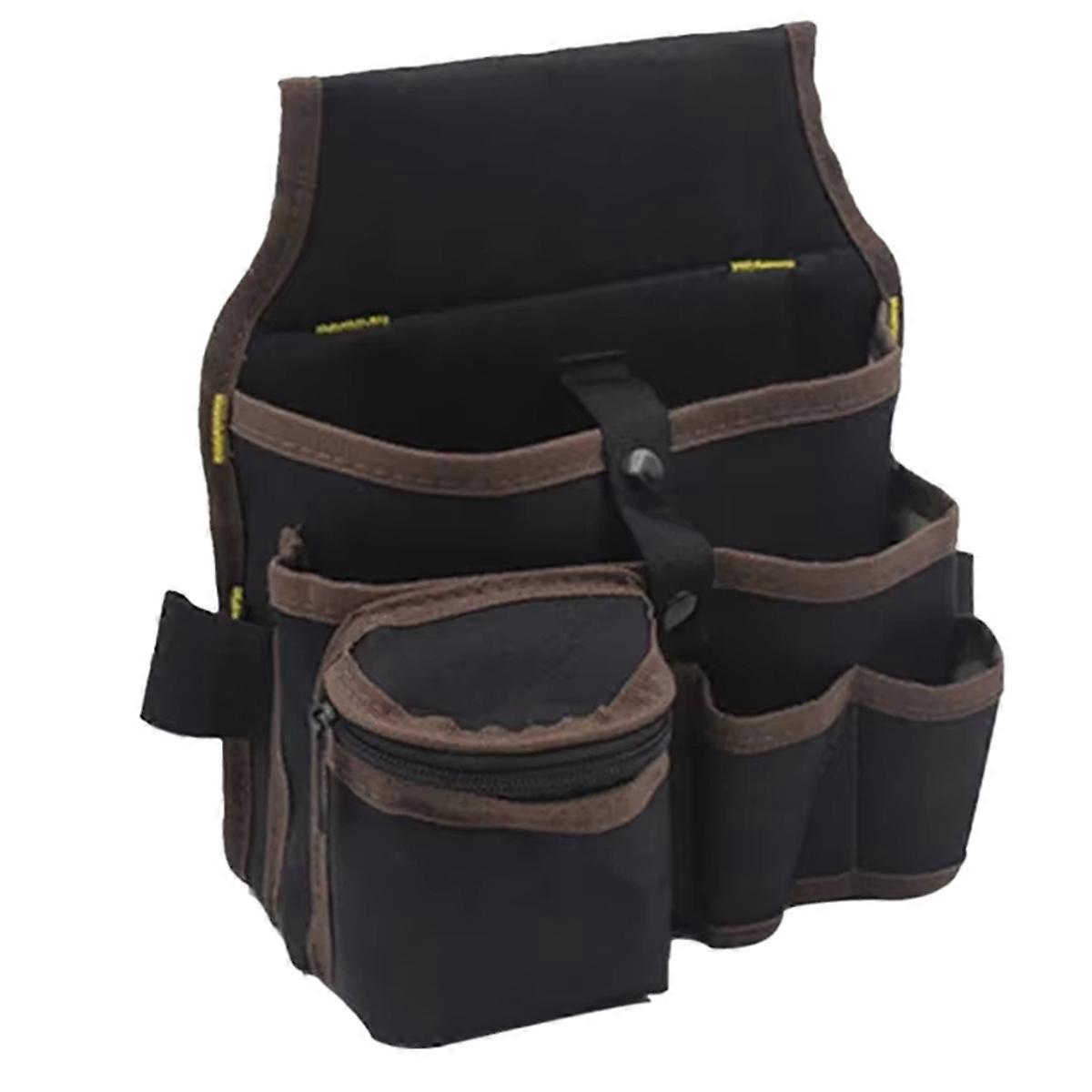 Multifunctional Tool Storage Bag Pouch Belt Electrician Toolkit Drill Wrench Screwdriver Hardware T