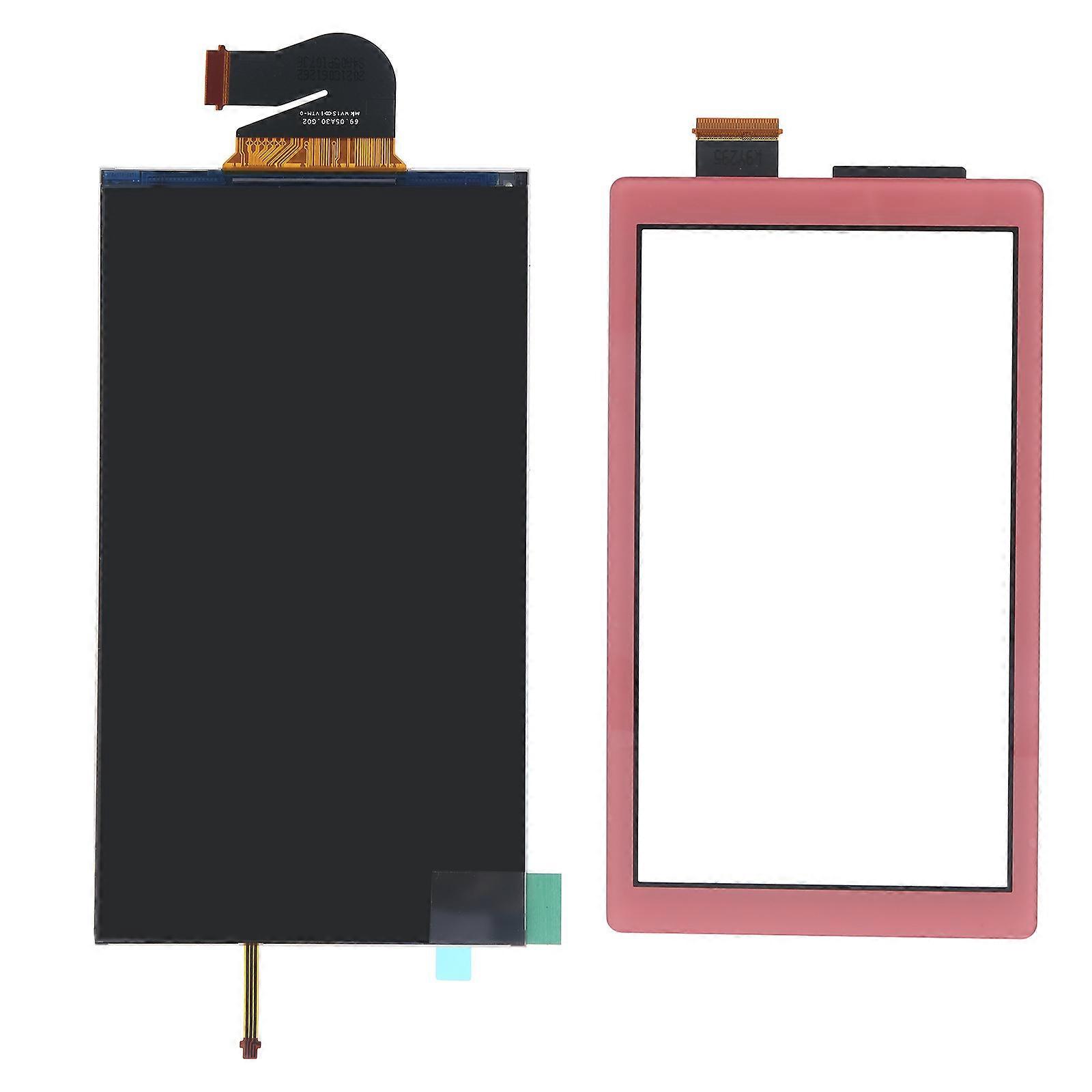 Schermo LCD Digital Display + Touch Screen Digitizer Set di ricambio per Switch Lite Game Console Accessorio di riparazione di ricambio rosa
