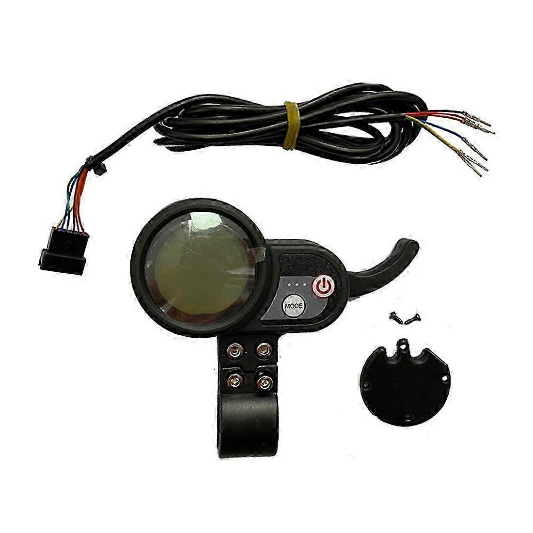 Electric Scooter LCD Screen with Accelerator Use compatible 10Inch Electric Scooters Display,52V