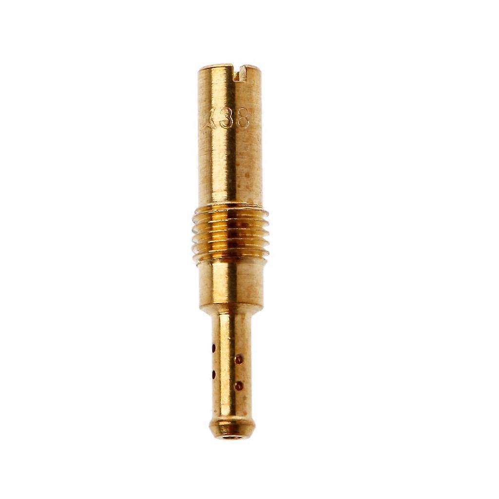 Carburetor Vice Injectors Nozzle 38# Slow Pilot Jet Vice Injector Nozzle for CB GY6 KOSO OKO PE CVK FCR  Gold