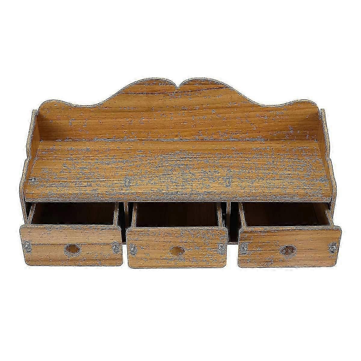 Household Storage Containers Wooden Decorative Wall Shelf Sundries Storage Box Hanger Organizer Key Coat Rack Wood Wall Shelf