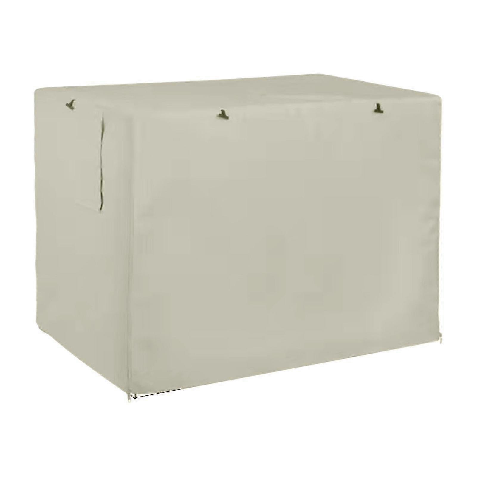 غطاء قفص المضاد للأشعة فوق البنفسجية المقاوم للماء ، قماش أكسفورد شديد التحمل ، نافذة شبكية للكلاب المتوسطة والكبيرة