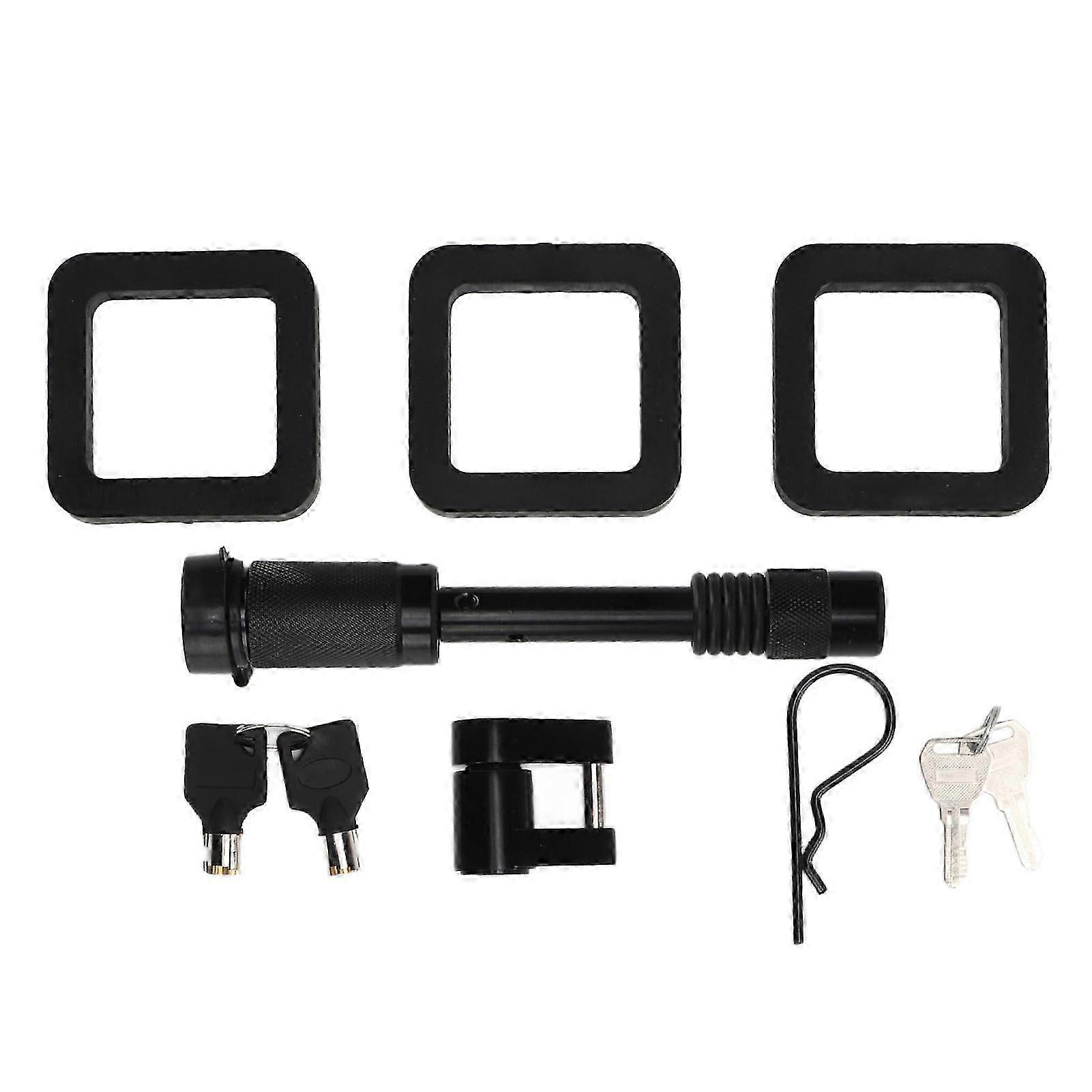 5/8in Trailer Hitch Locking Pin 1/4in Coupler Lock Rust Proof for RV Truck Engineering Vehicle Camper