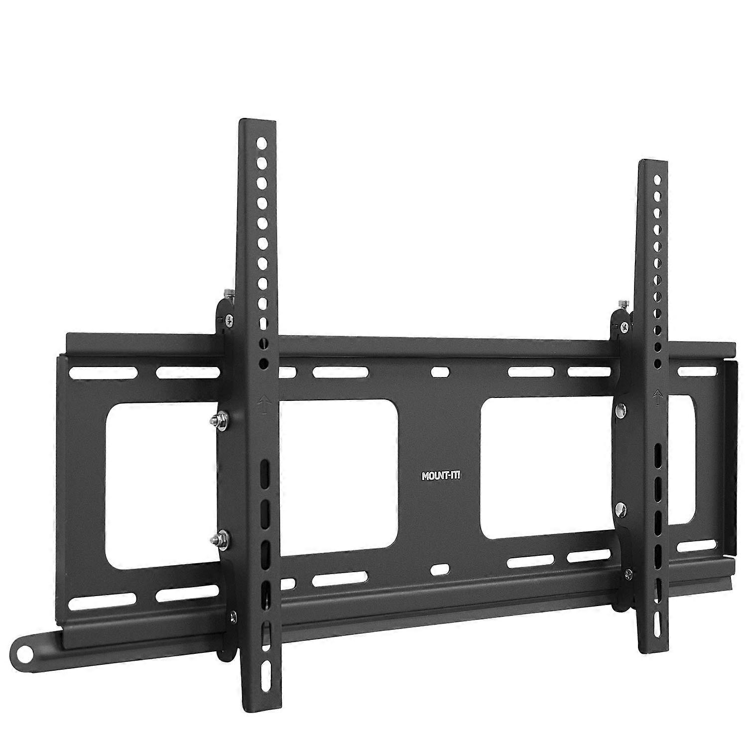 TV Wall Mount Weatherproof Lockable Tilting Low-Profile VESA Compatible Fits 37-80 Inch Televisions