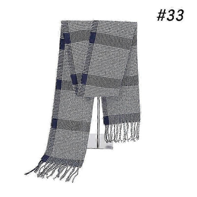 Bufanda de cachemir para hombre | Bufanda de cachemir para hombre | Bufandas Hombre - color 33