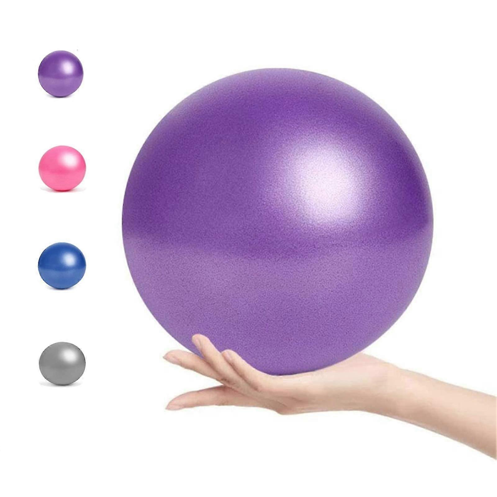 Small Exercise Ball,9 Inch Mini Yoga Balls With Inflatable Straw