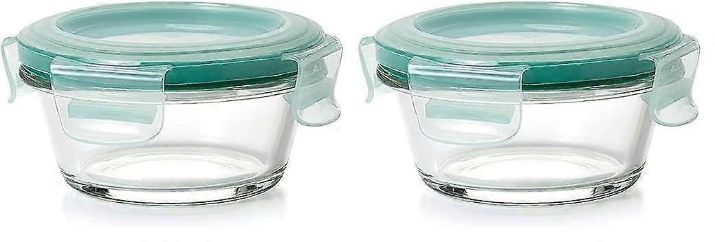 2 Pack Smart Seal Food Storage for Container Storage 1 Cup Size
