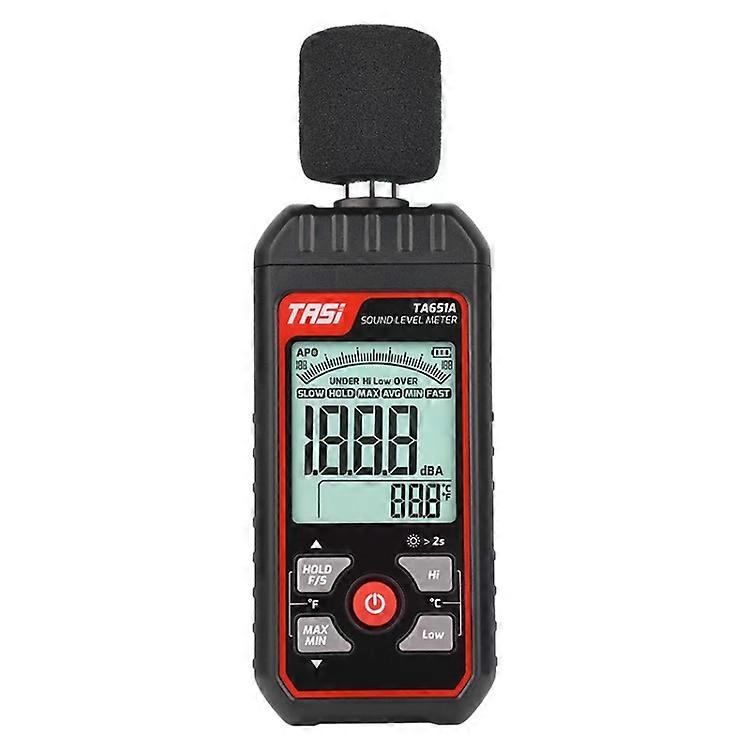 Noise Level Meter-Decibel Tester with LCD Display,TASI TA651A