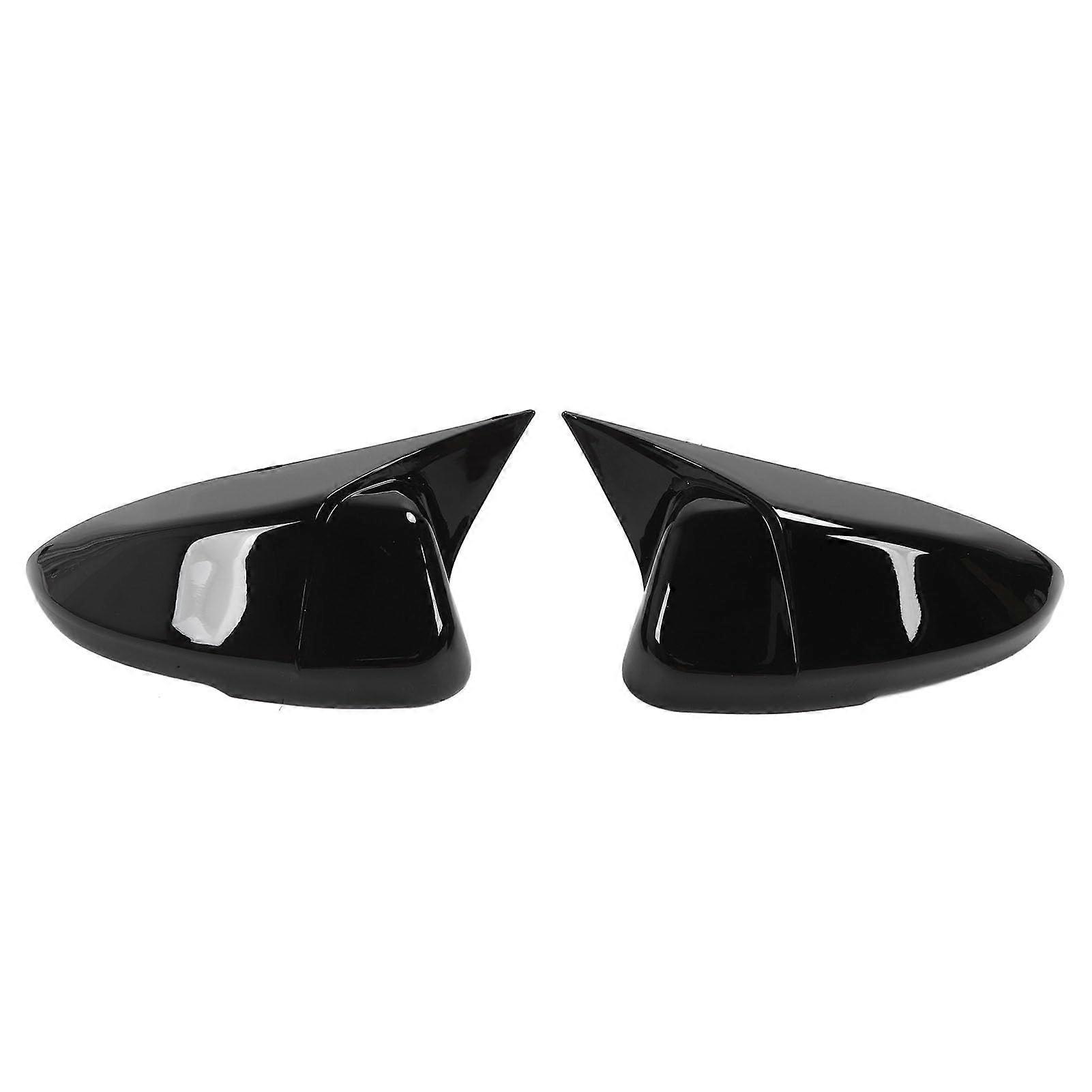Wing Mirror Cap Pair - Left Right Rearview Mirror Cover for [Vehicle Model], Durable Plastic, Color-Matched Finish
