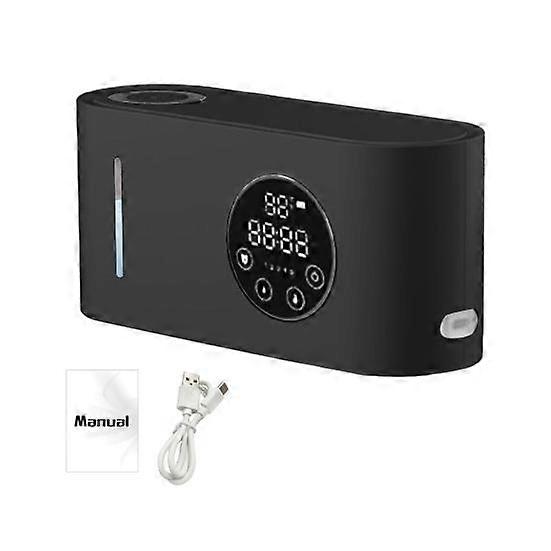 Yousheng Automatischer Sensor Seifenspender Wandhalterung 500ML Kapazität Touchscreen LCD-Display 5 einstellbares Volumen Badezimmer Berührungsloser Handseifenbehälter