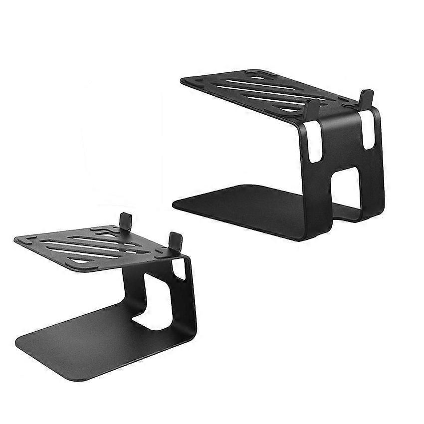 Professional Desktop Audio Stand Shockproof Metal Stand Desktop Stand Speaker Stand (2pcs)