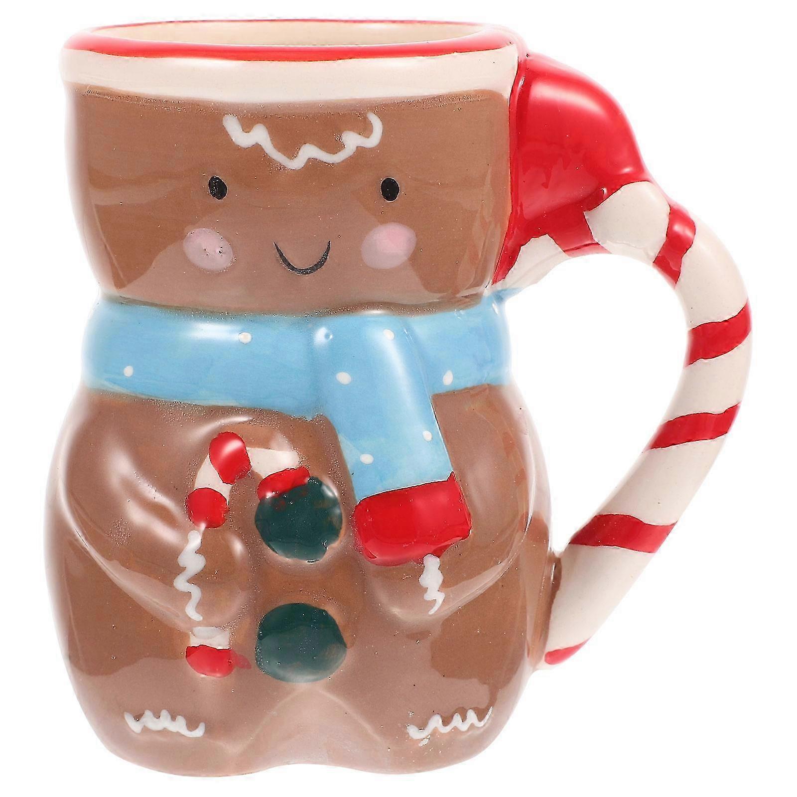 Snowman Cereal Cup Christmas Mug Gift Soup Cup