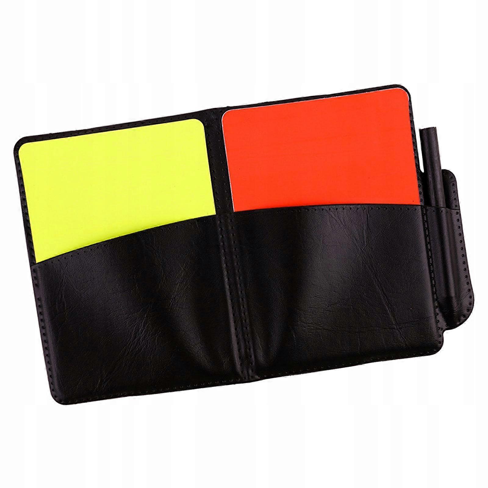 Soccer Referee Cards Set For Football Match Soccer Game With Pocket Book