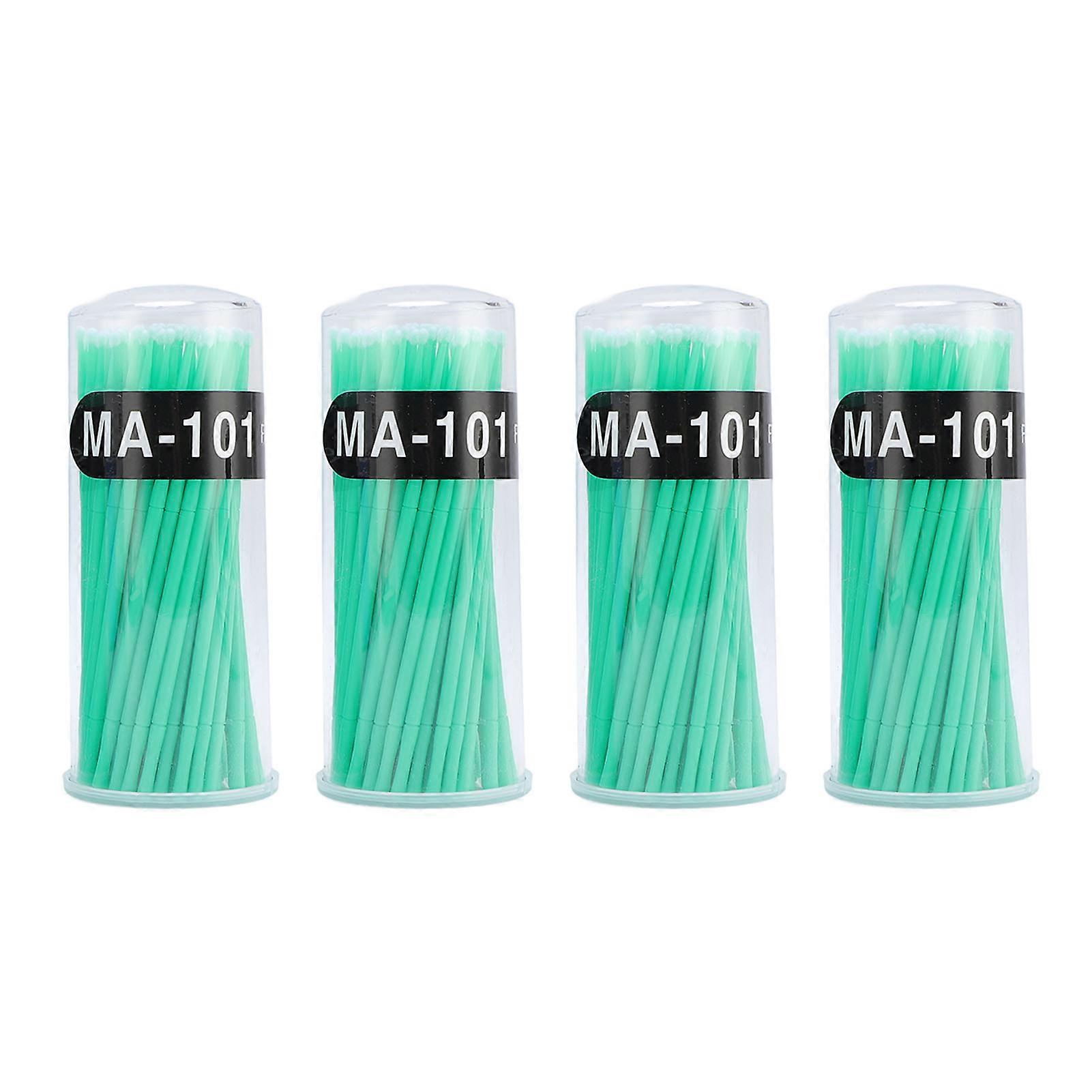 400pcs Micro Applicator Brushes Bendable Applicator Sticks Portable Micro Swabs for Home