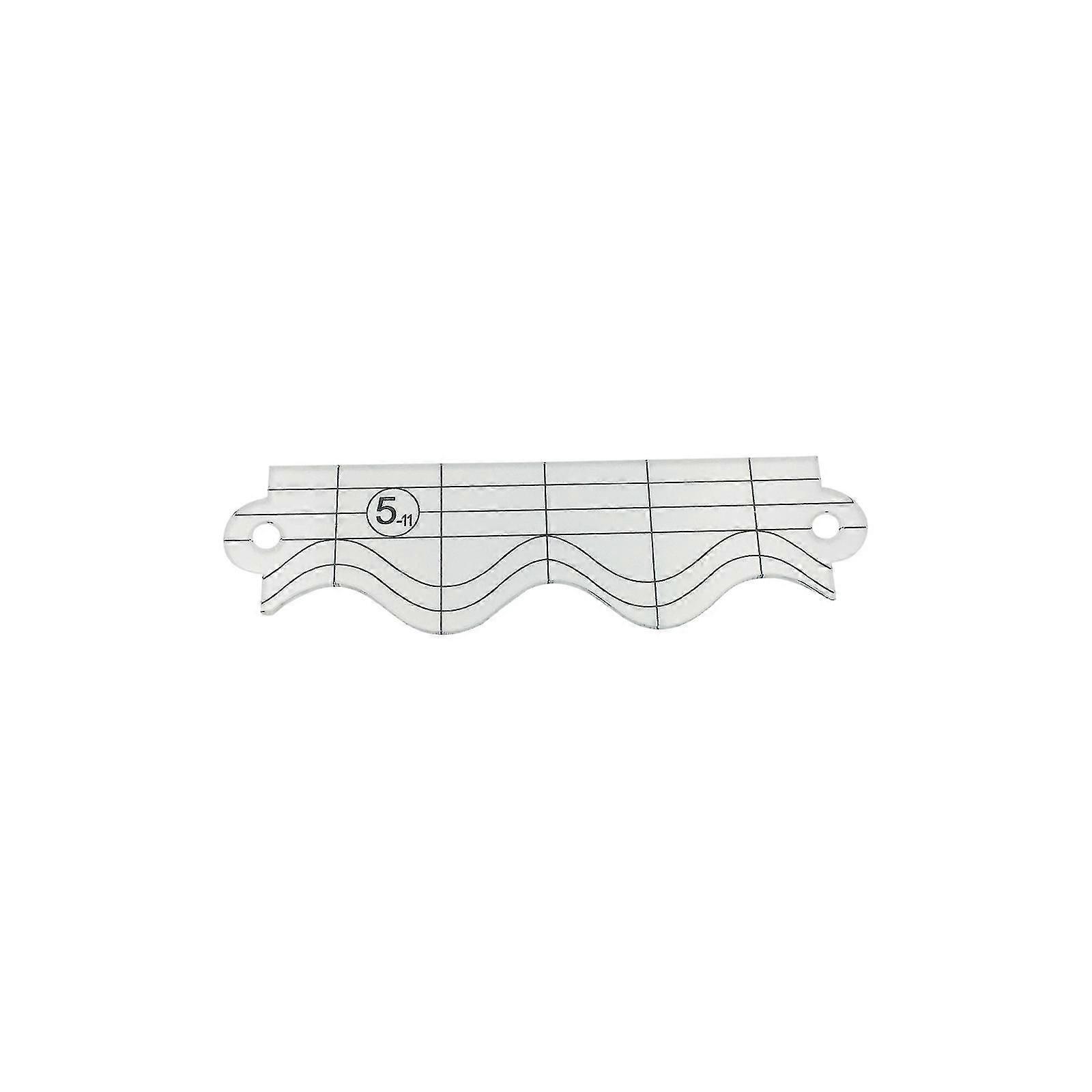 Free Motion Quilting Template Series With Quilting Frame For Domestic Sewing Machine Ruler Q