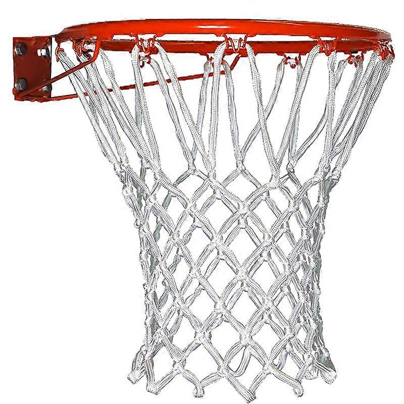 1Pair Basketball Rim Mesh Net Standard Basketball Sports Net Loops Outdoor Sports