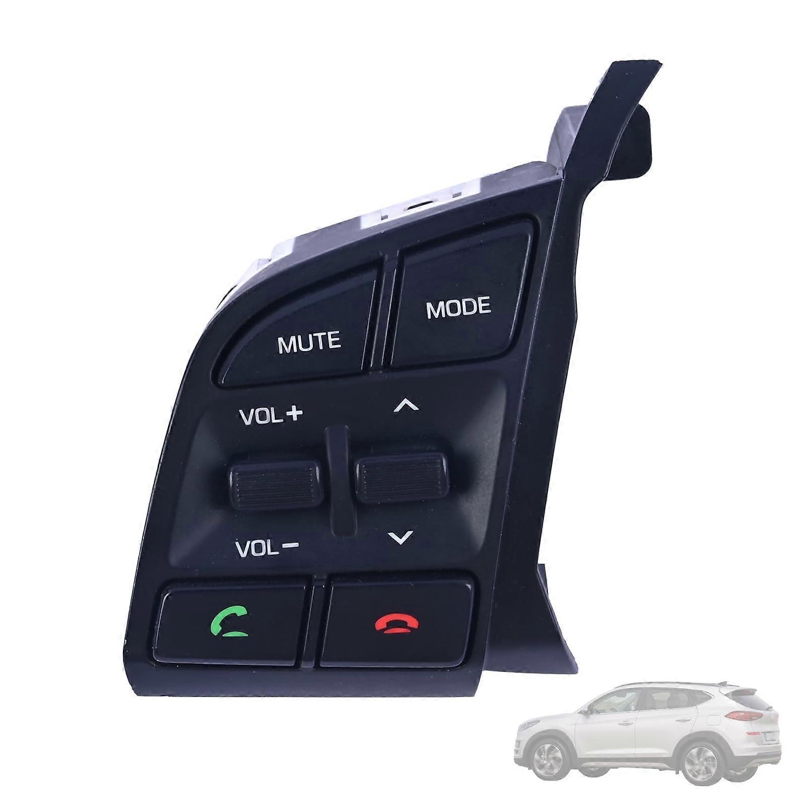 96710-D35004X Steering Wheel Volume Control Switch Left Side For Hyundai Tucson 2016-2018 Replacement 96710D35004X