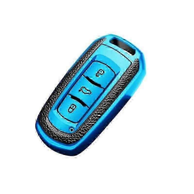 JiaWei Leder TPU Auto Smart Key Cover Case Shell Fob Für Geely Atlas Boyue NL3 EX7 SUV GT GC9 Emgrand X7 Borui Auto Halter Zubehör Skk