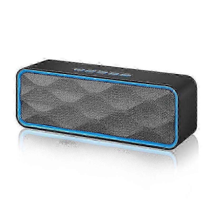 Portable Bluetooth Speaker in Blue with High-Quality Sound and Easy Wireless Connectivity
