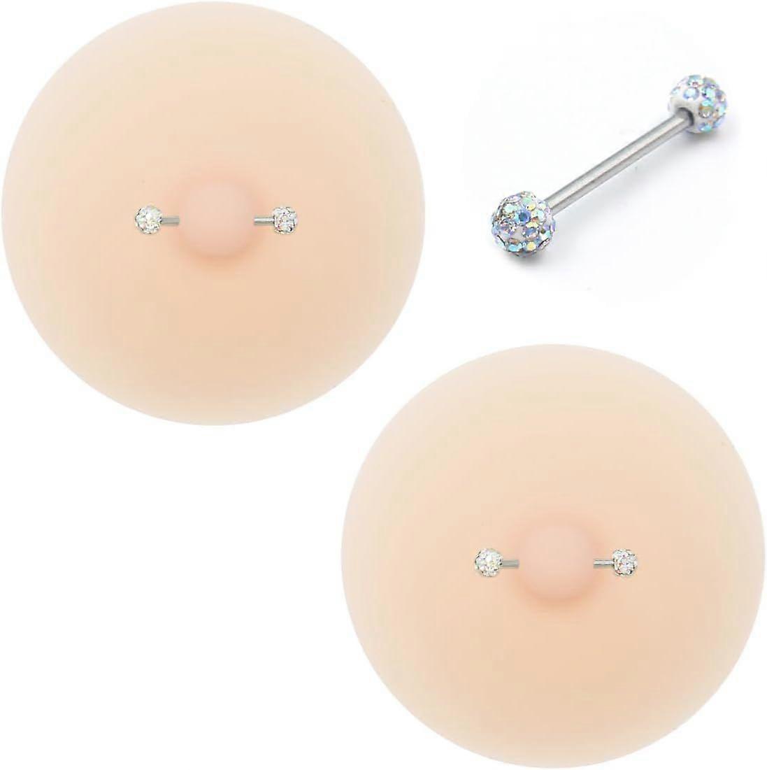 2025 Neuestes Modell Silikon-Nippelabdeckungen Wiederverwendbar mit Piercingschmuck