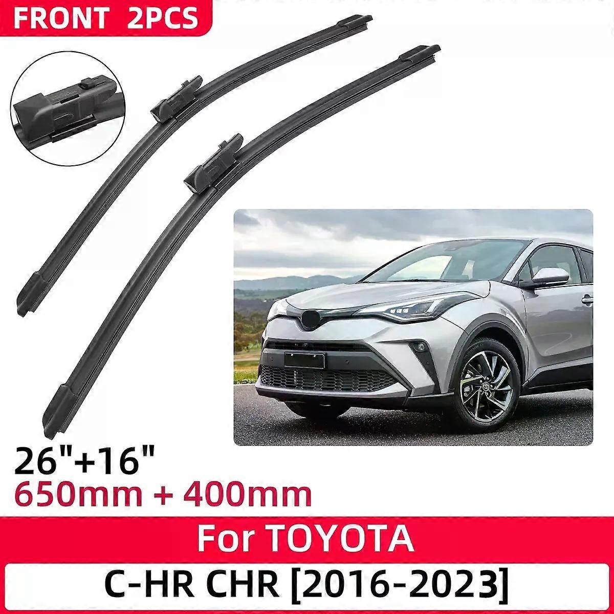 Toyota C-HR CHR első ablaktörlő lapátokhoz 2016-2023 2017 2018 2019 2020 2021 2022 Szélvédő ablak tartozékok 26"+16"