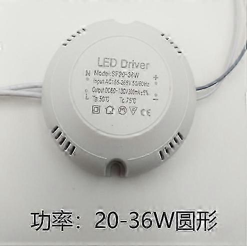 Circular Led Power Supply Driver Transformer Ac180-260v Led Driver For Lamp