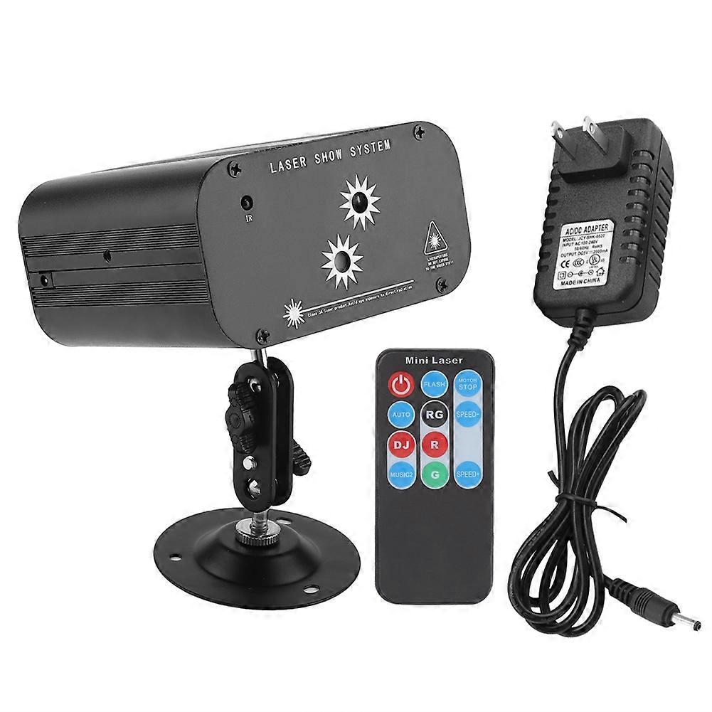 48 Patterns RGB Stage LED Light Colorful Lighting Remote Control Bar Party Lamp