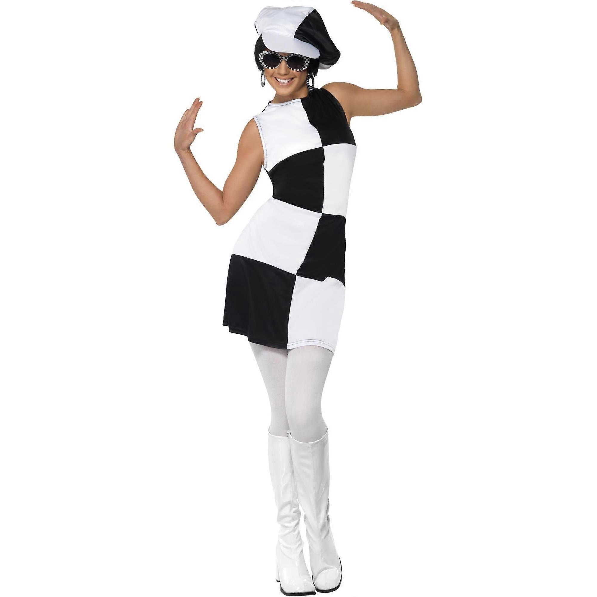 Smiffys Dames/Dames 60's Feestkostuumset