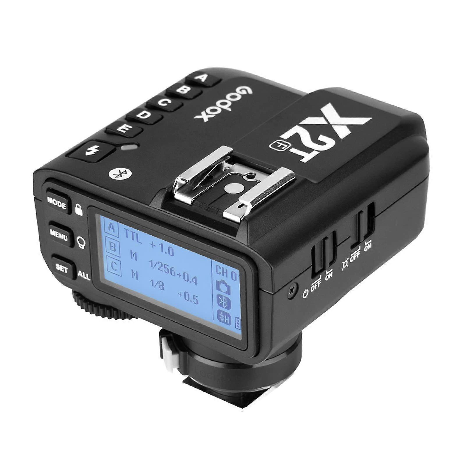 X2T-F Wireless Flash Trigger, Bluetooth Connection, 1/8000s HSS, 5 Separate Group Buttons, for Fuji Camera