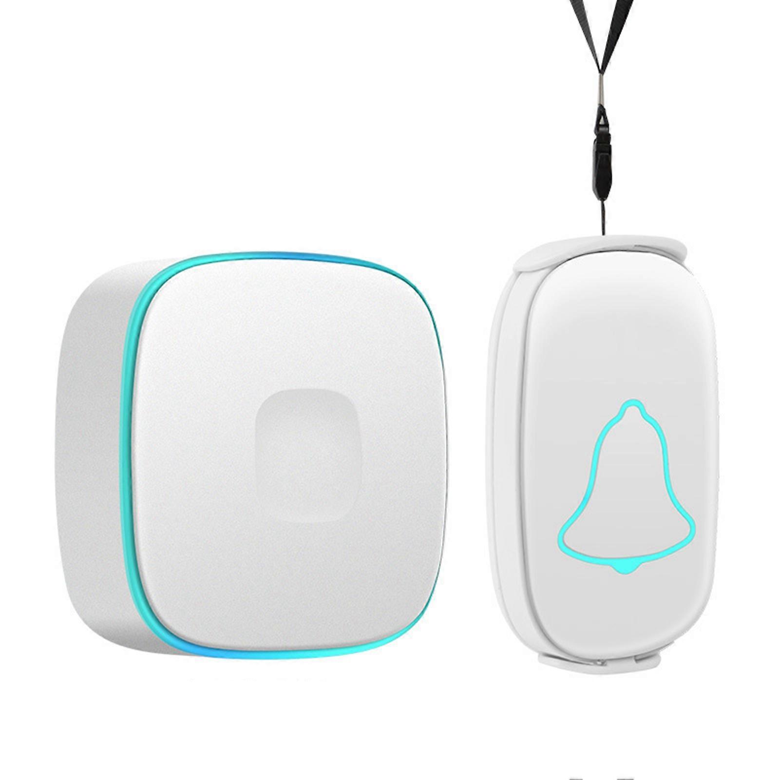 Wireless Waterproof Doorbell & Caregiver Pager - 1000ft Range, Easy Setup, Durable Design