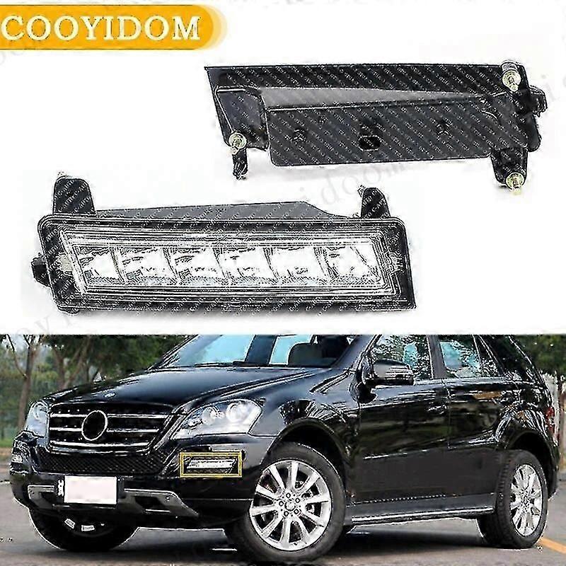 Front LED Daytime Running Light DRL For W164 X164 X204 ML350 ML450 GL450 GLK350 2010 2012 1649060151 1649060251