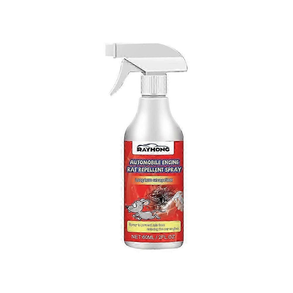 1-3pcs Automobile Engine Rat Mouse Repellent Spray Natural Vehicle Protection