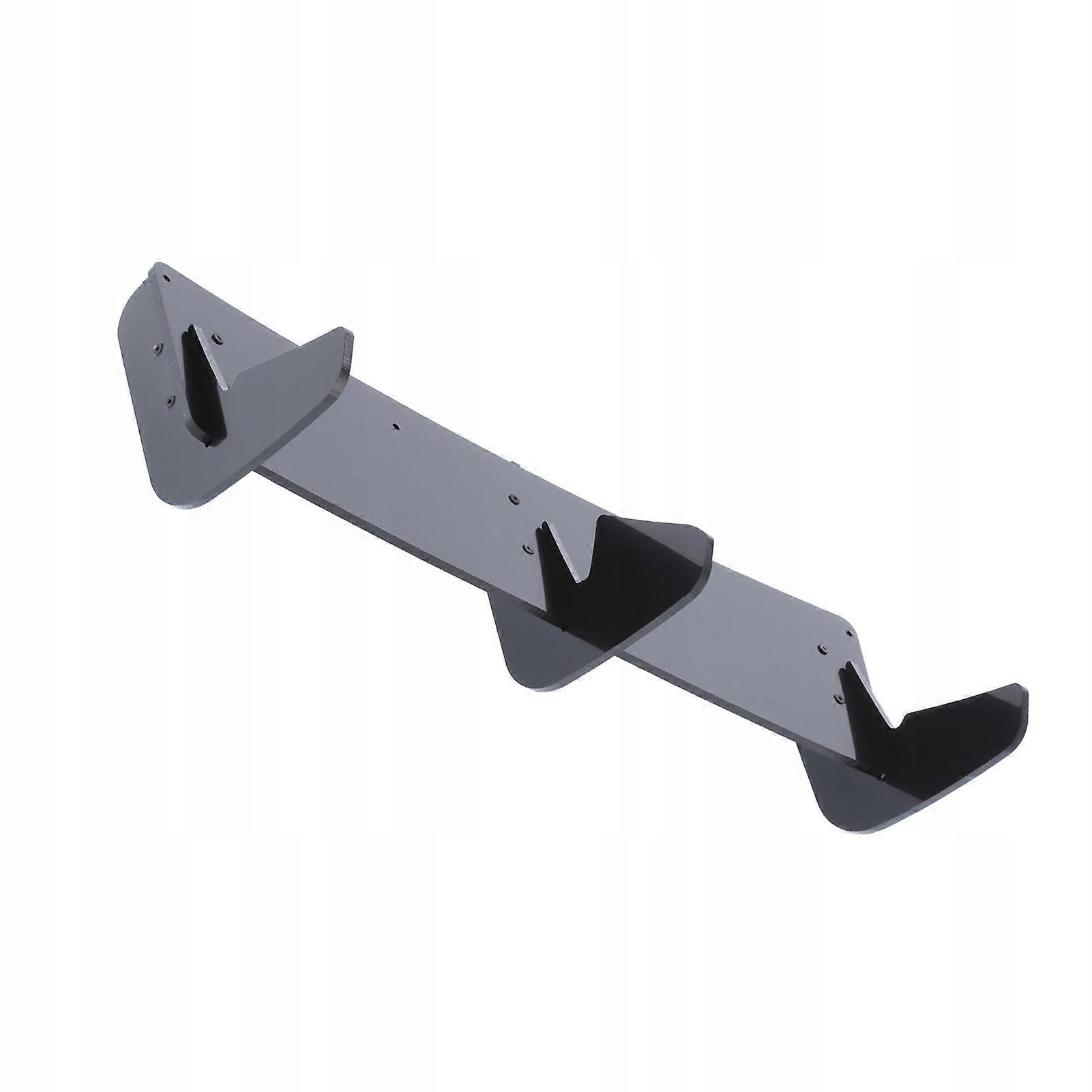 Gloss Black Rear Bumper Diffuser W