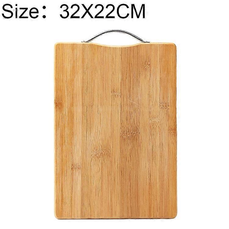 Kitchen Rectangular Bamboo Chopping Block Thickening Cutting Board, Size: 32cm x 22cm