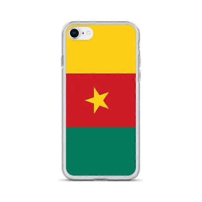 iPhone Case - Cameroon Flag - iPhone SE 2020 - Flexible - Multicolored - Vertical