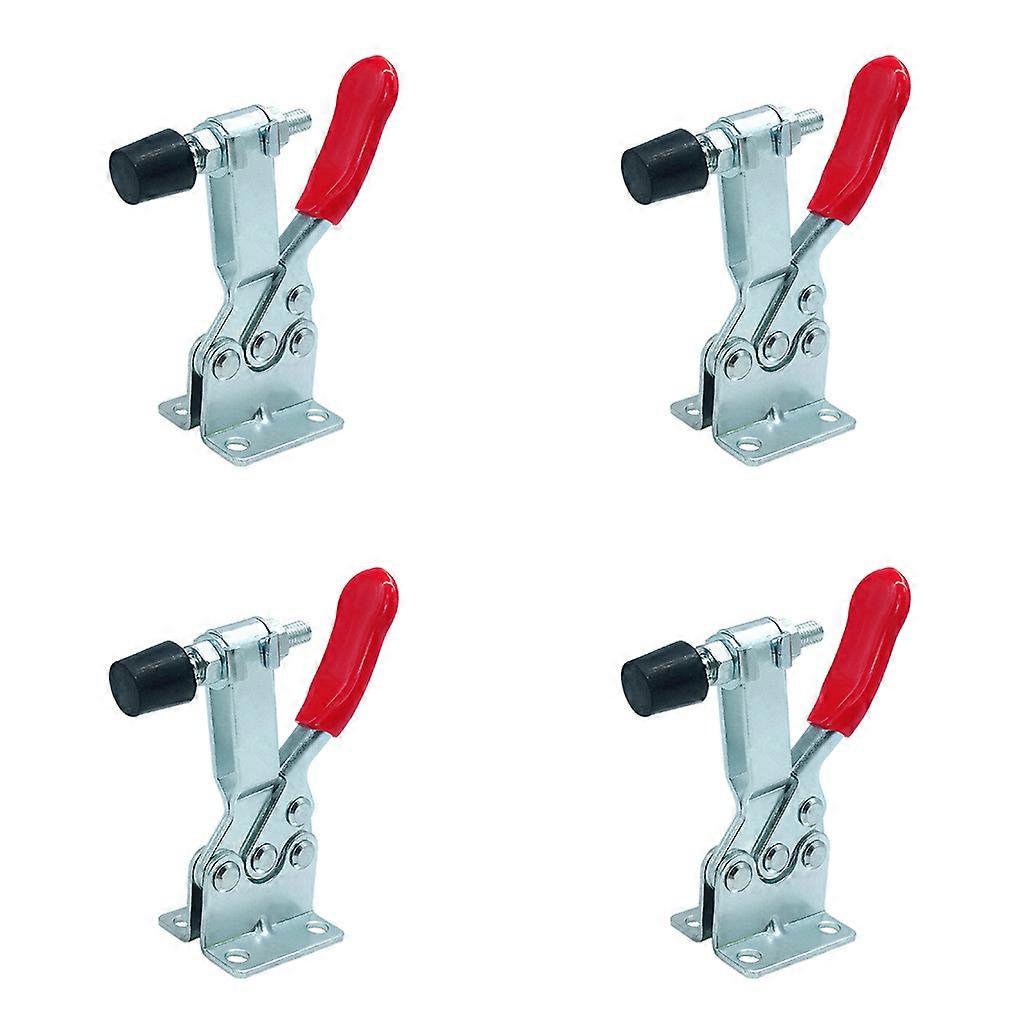 4 Pcs Hand Tool Toggle for Latch Clamp 220 Lbs Holding Capacity Vertical Clamp Vertical Quick Release Toggle Clamp Durab Multicolor
