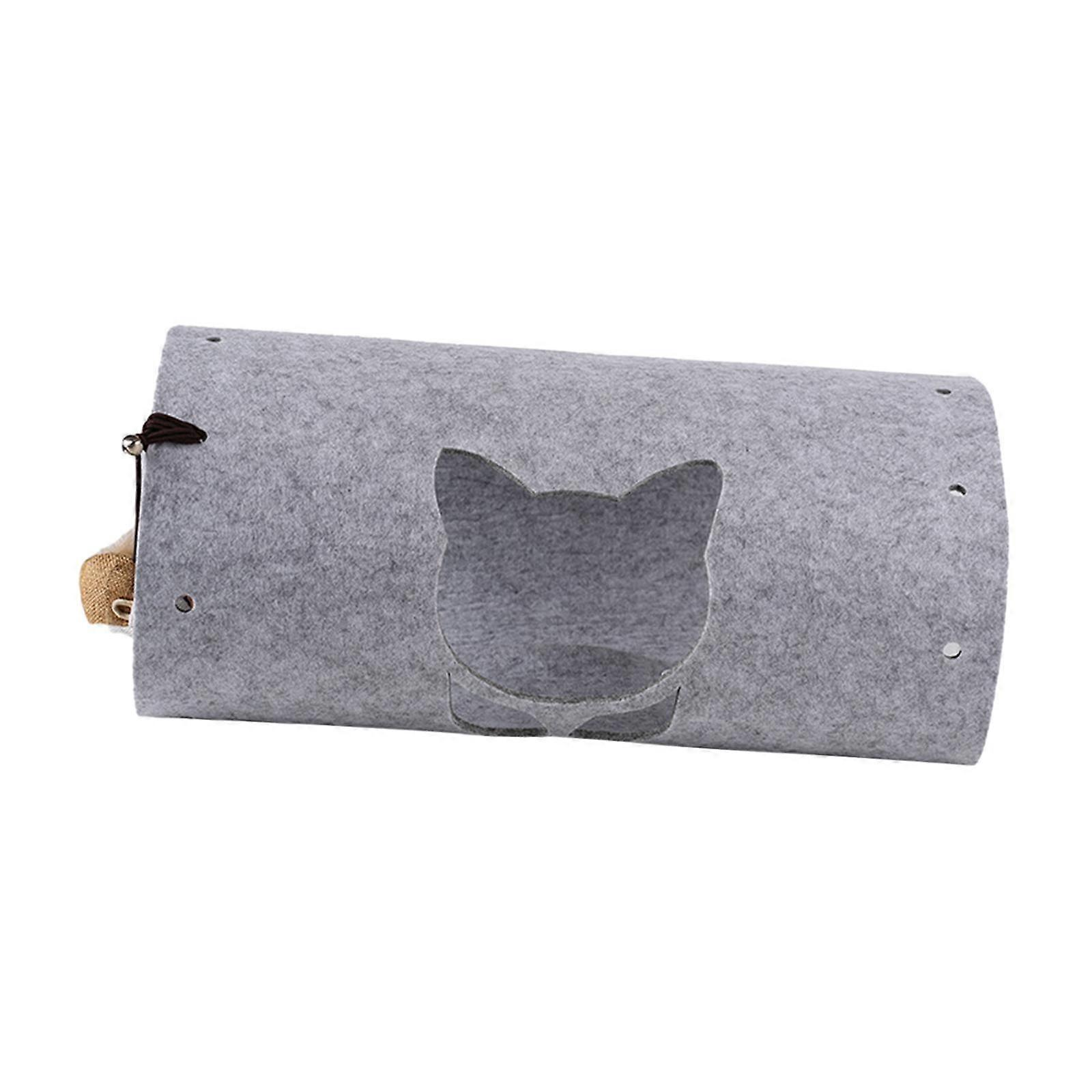 Cat Tunnel for Indoor Cats Diameter 25cm Interactive Kitten Tunnel Tube