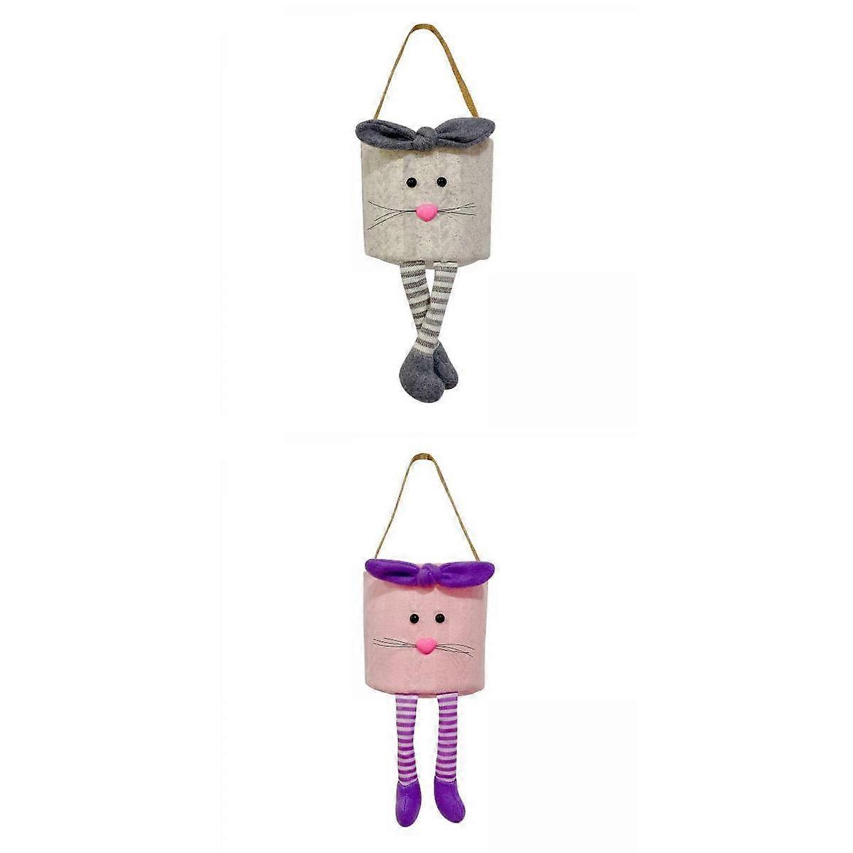 -2 Easter Bucket Tote Legs for Reusable