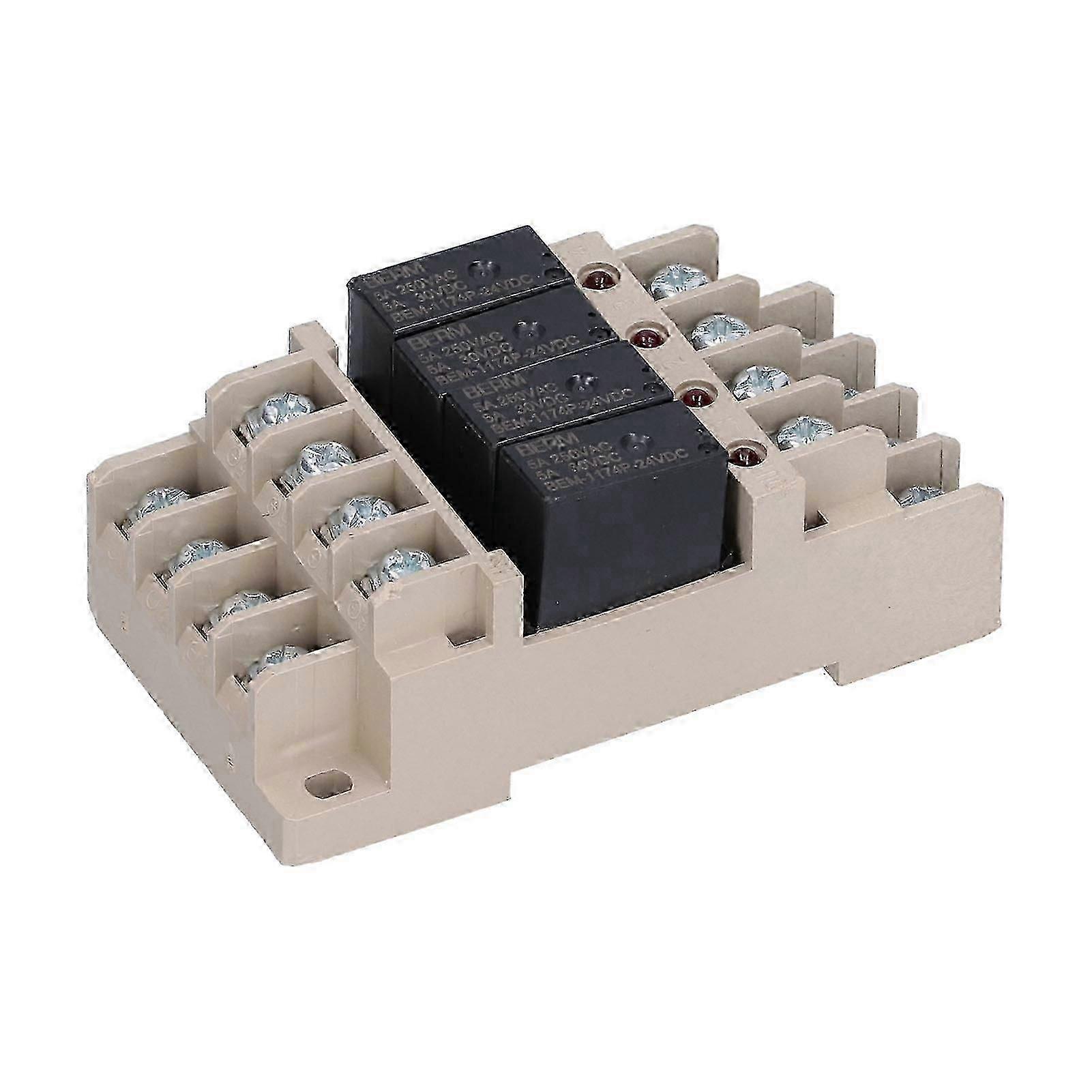 BERM Relay Module Board Flame Retardant Electrical Equipment Replacement G6B4BND DC 250V