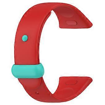 Cinturino per orologio sportivo di ricambio in silicone colorato Cinturino per orologio a sgancio rapido Montaggio leggero per Watch3 lite3 Bianco Viola