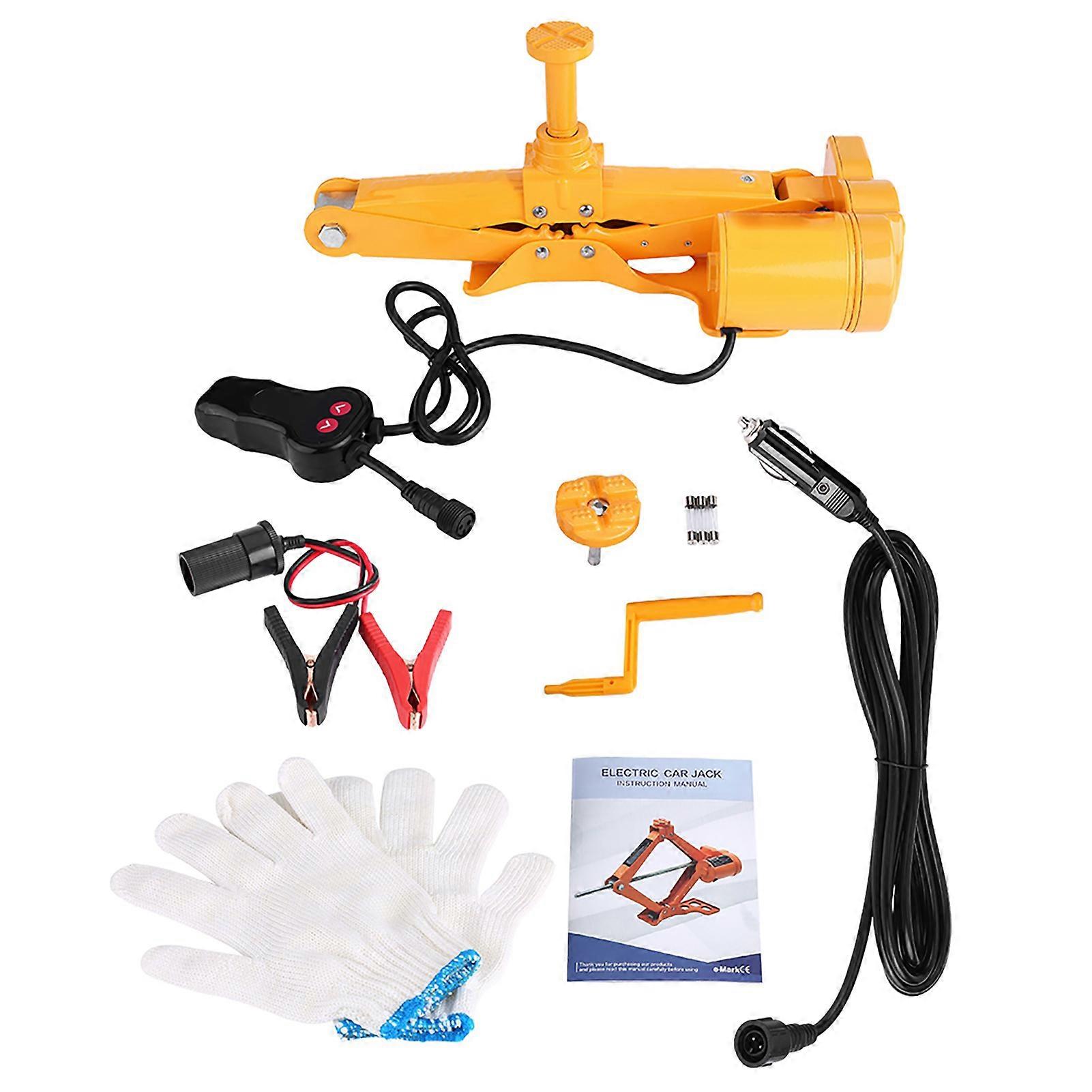 BOROCO Car SUV Truck Electric, Car Jack Jack 12V DC 3 Ton