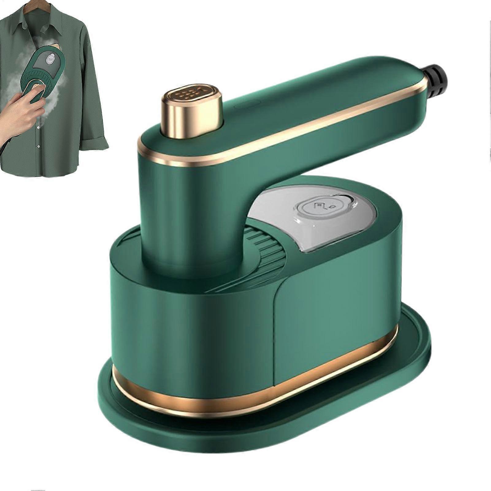 Portable Travel Iron | Handheld Fabric Steamer for Clothes | Compact Size, Lightweight, EU Compliant for College Dorms