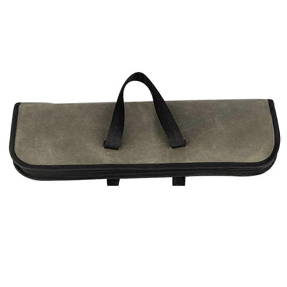 Knife case 4 Slots Canvas Chef knife roll bag with handles, knife case for the organization of knives, Protects agat injuries