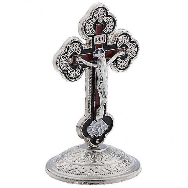 Divine Cross Statue Figurine for Home And Car Ornament