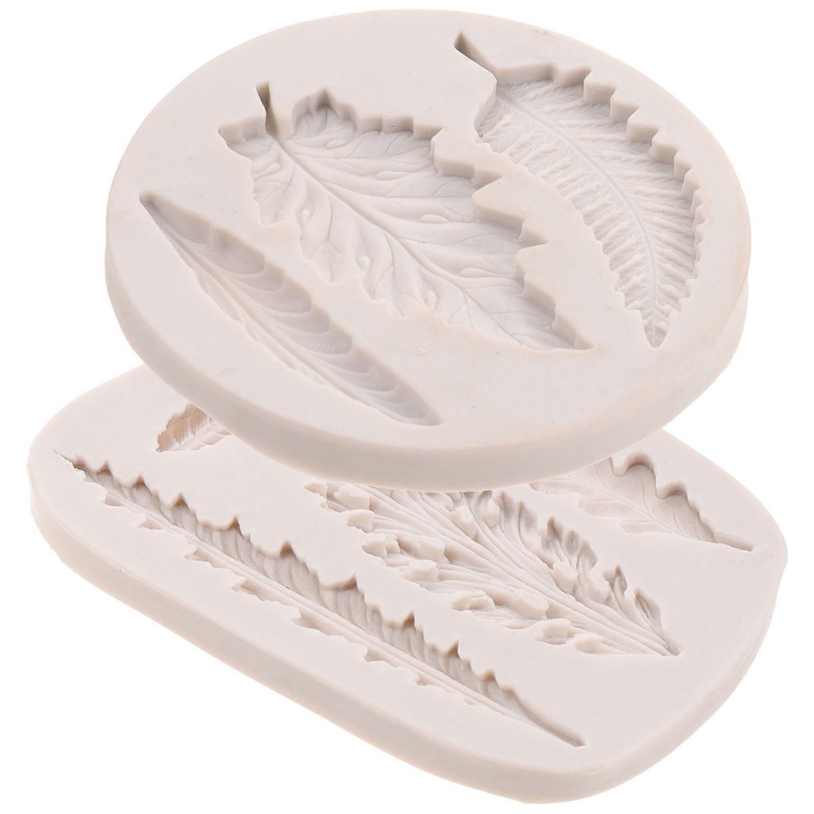 Baking Accessories, Silicone Moulds with Leaf Design for Creative Cake Making, Reusable